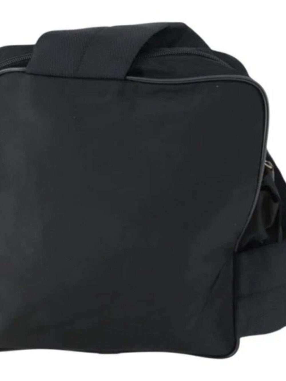 PRADA Shoulder Bag Nylon Black Silver Auth - Picture 2 of 16